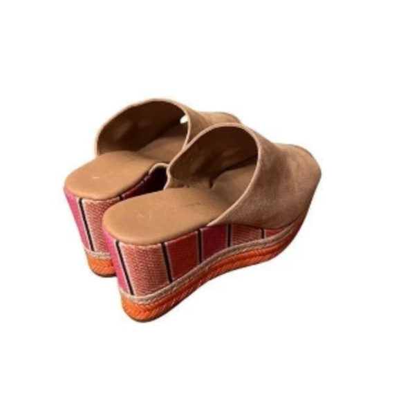 Anthropologie Open Toe Polly Wedge Espadrille Sandals - Picture 3 of 7